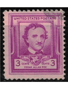 USA 1949 Edgar Allan Poe us
