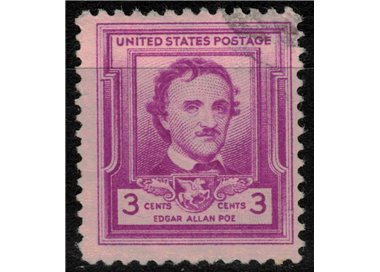 USA 1949 Edgar Allan Poe us
