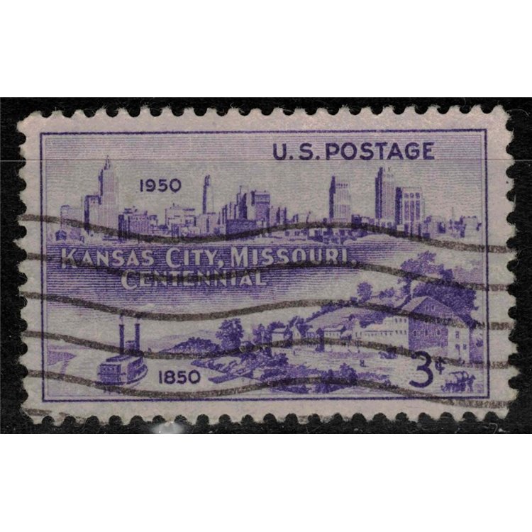 USA 1950 Incorporation of Kansas City us