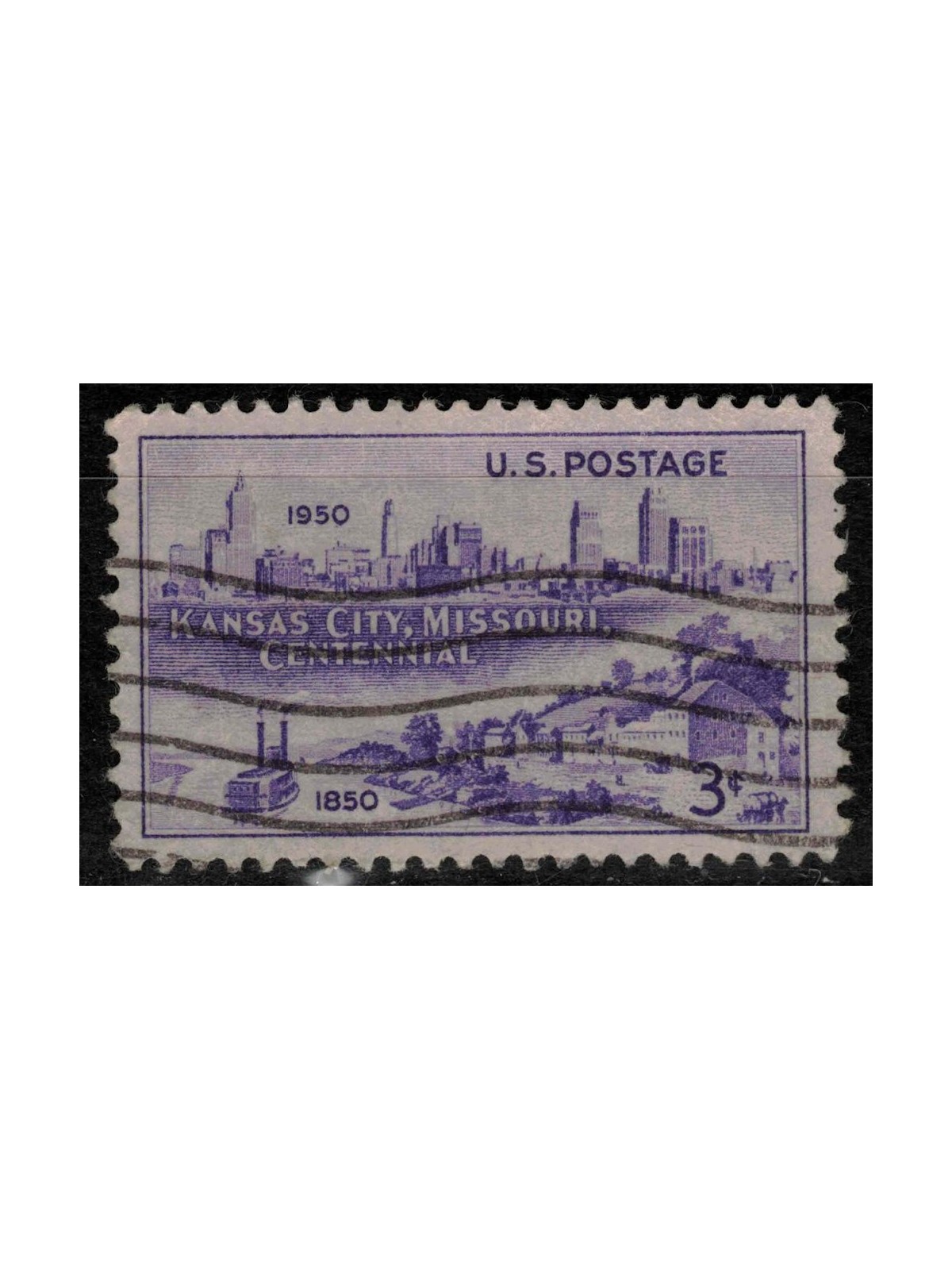 USA 1950 Incorporation of Kansas City us
