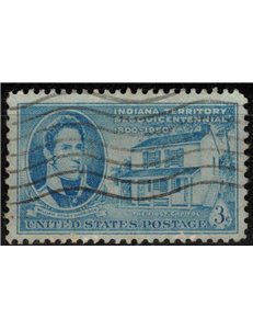 USA 1950 Indiana Territory us