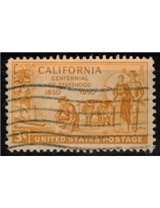 USA 1950 Admission of California us