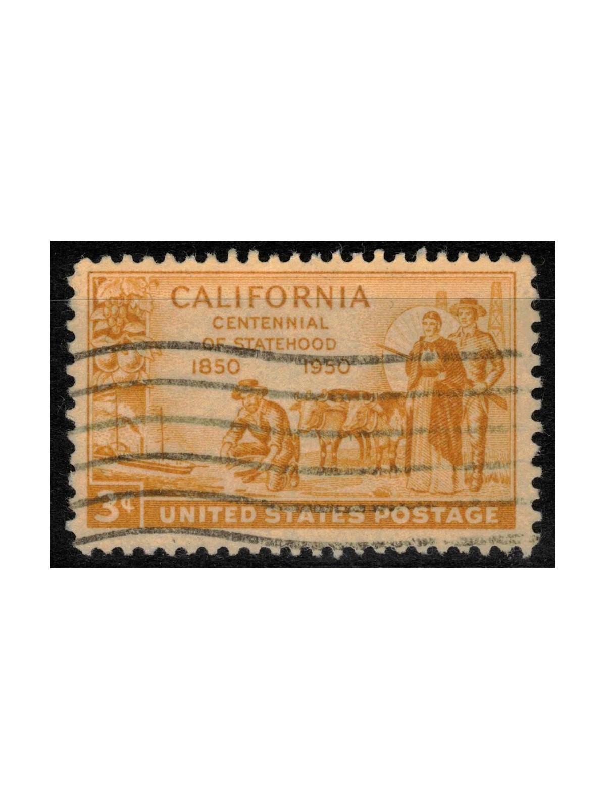 USA 1950 Admission of California us