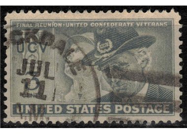 USA 1951 Veterani della Confederazione us