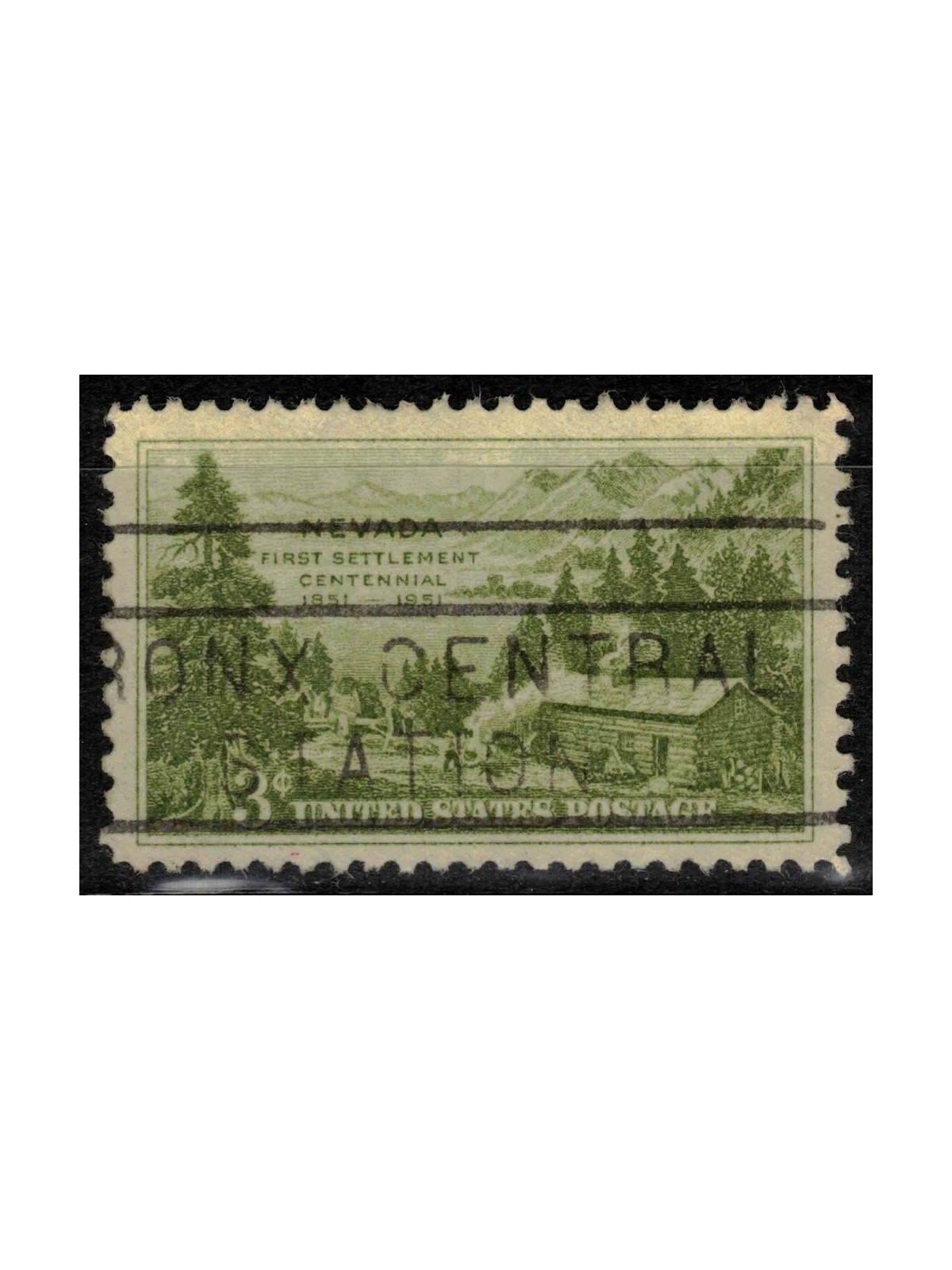 USA 1951 Primo insediamento di coloni us