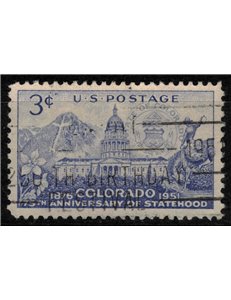 USA 1951 Ammissione del Colorado us