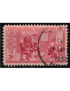 USA 1952 Betsy Ross us