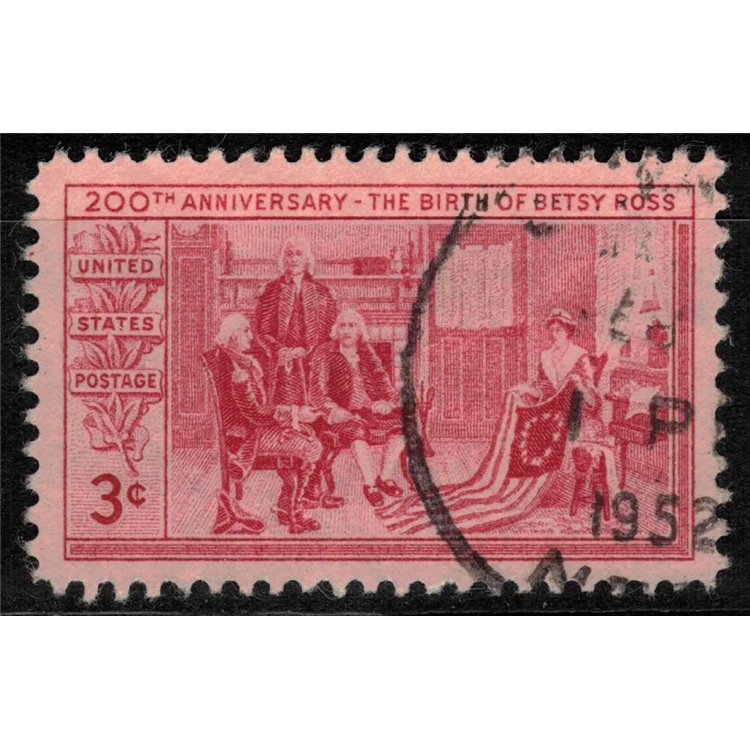 USA 1952 Betsy Ross us