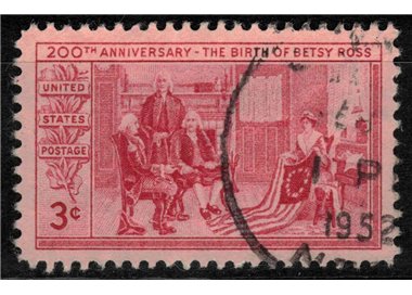 USA 1952 Betsy Ross us