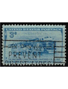 USA 1952 Compagnia ferroviaria us