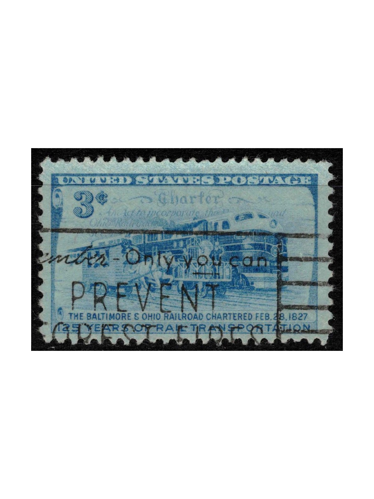 USA 1952 Compagnia ferroviaria us