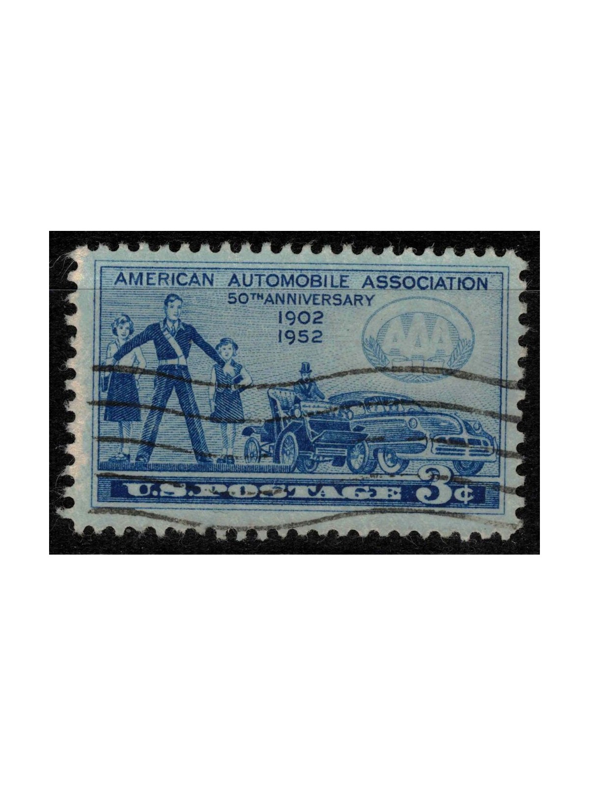 USA 1952 American Automobile Association us
