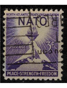USA 1952 USA 1952 Atlantic Treaty Organization (NATO) us