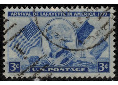USA 1952 Marquis of La Fayette us