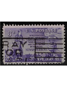USA 1952 Young newspaper distributors us