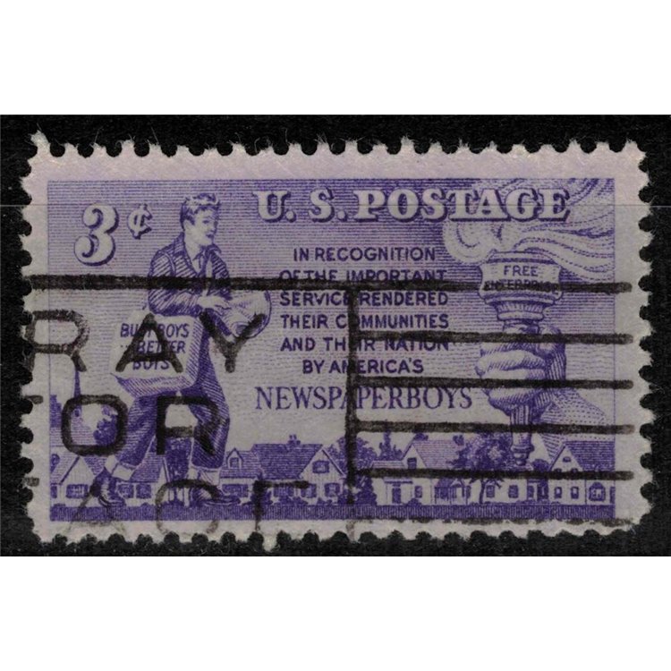 USA 1952 Young newspaper distributors us