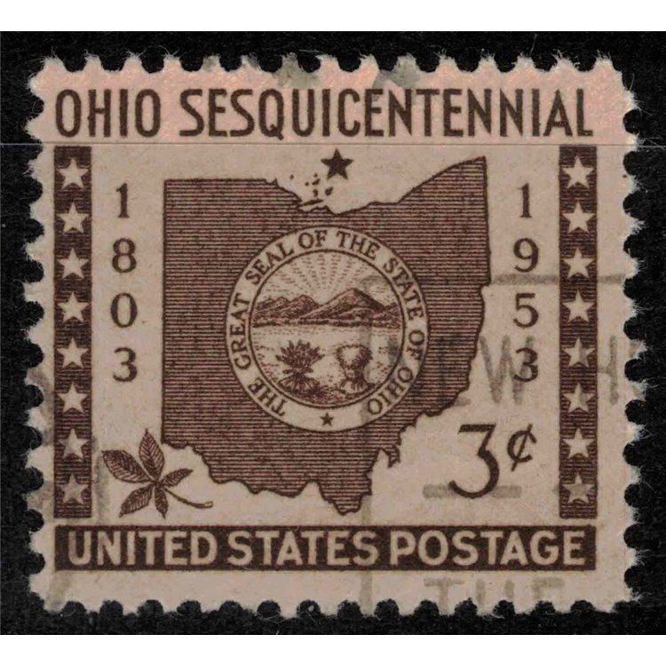 USA 1953 State of Ohio us