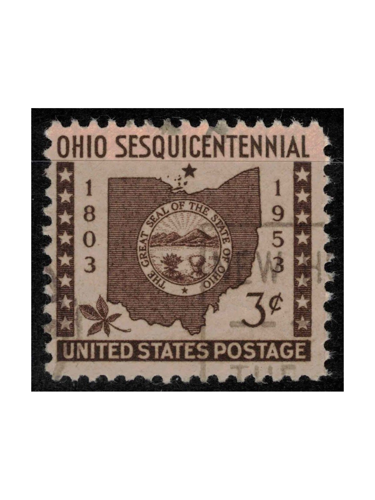 USA 1953 Stato dell'Ohio us