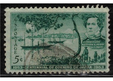 USA 1953 Commodoro Matthew Calbraith Perry us