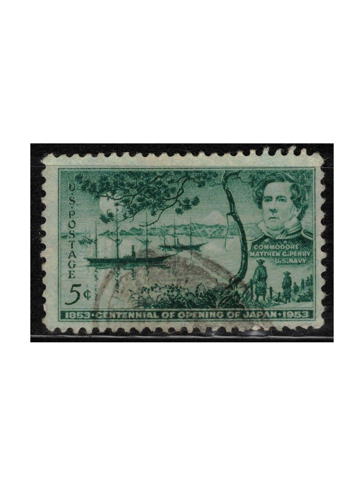 USA 1953 Commodore Matthew Calbraith Perry us