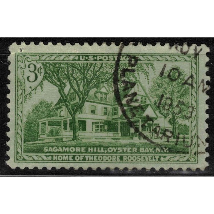 USA 1953 Apertura della casa di Theodore Roosevelt us