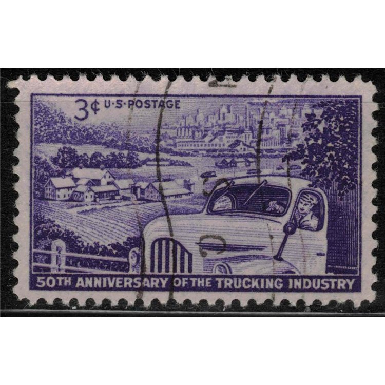 USA 1953 Industrialization of Transportation us