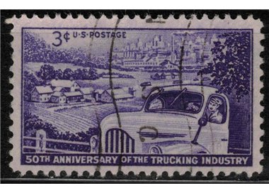 USA 1953 Industrialization of Transportation us