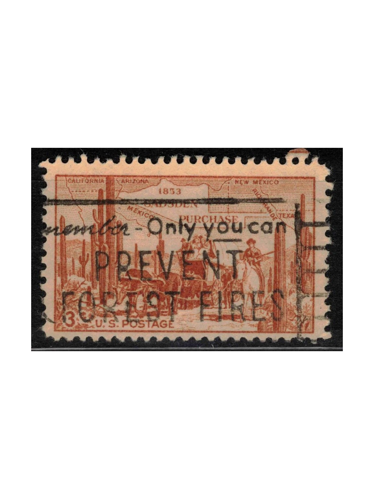 USA 1953 Jones Gadsden land purchase us