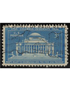 USA 1954 Columbia University us