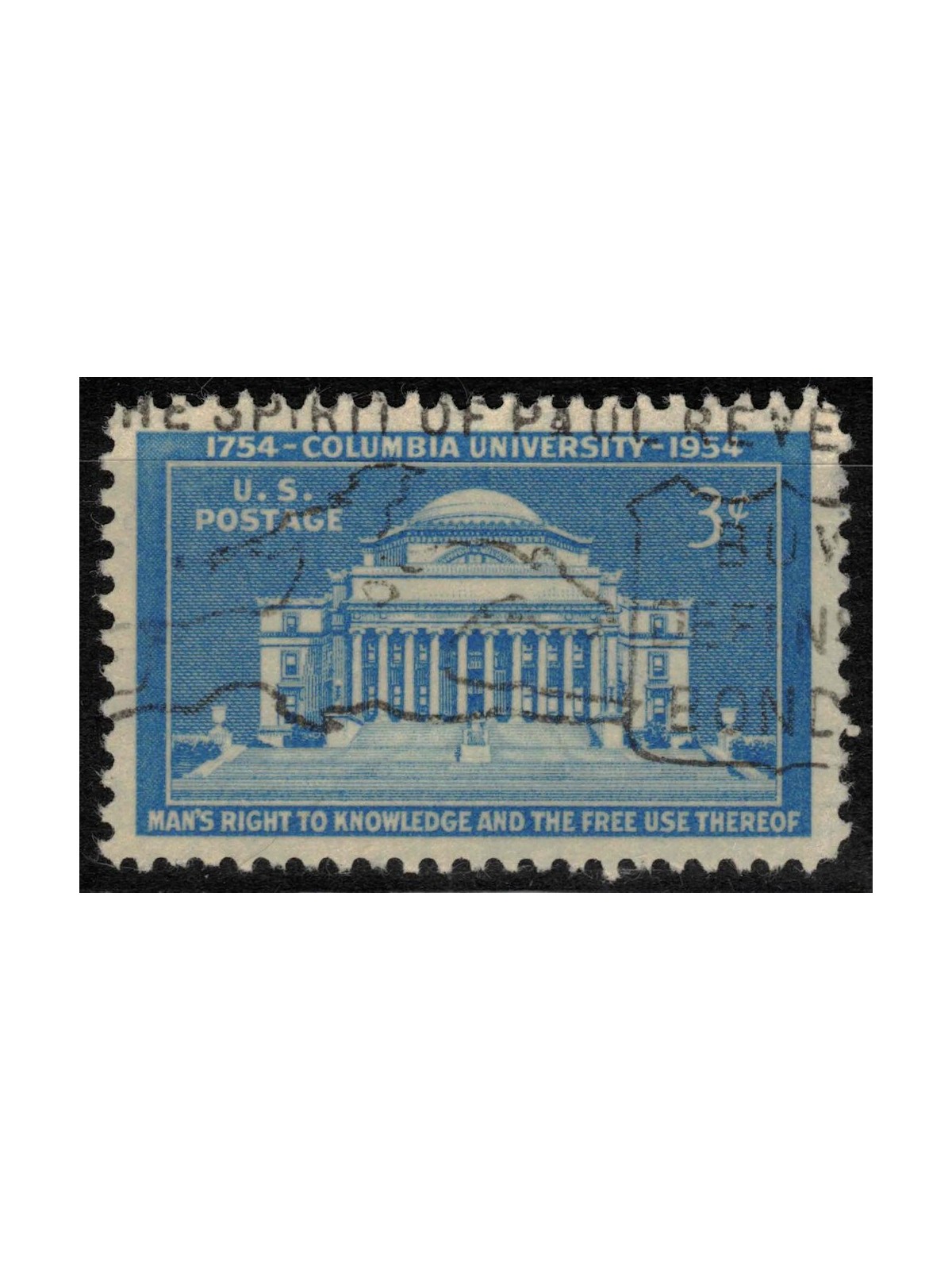 USA 1954 Columbia University us