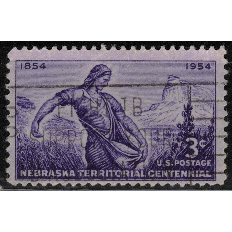 USA 1954 Nebraska Territory us