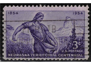 USA 1954 Nebraska Territory us