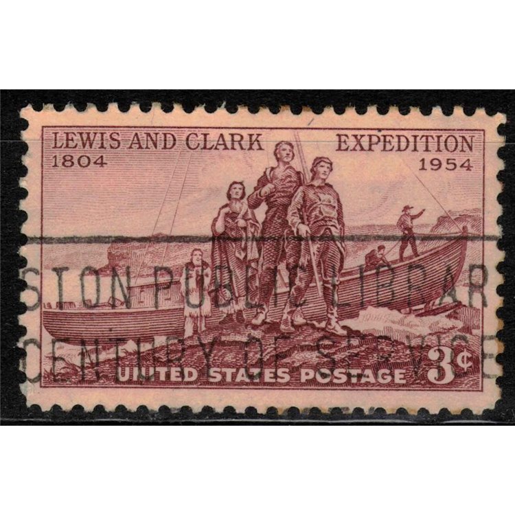 USA 1954 Spedizione Lewis e Clark us