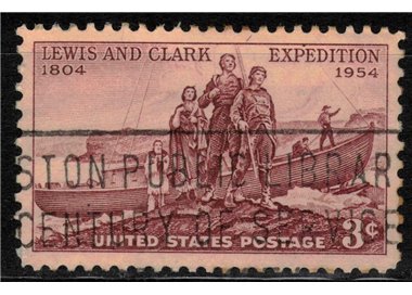 USA 1954 Lewis and Clark Expedition us