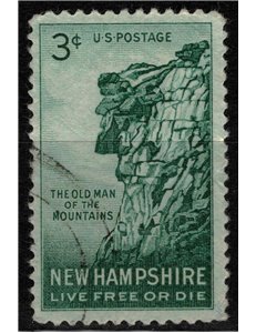 USA 1955 Old Man of the Mountains us
