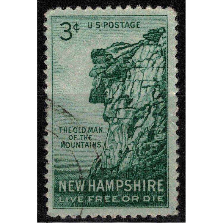 USA 1955 Old Man of the Mountains us