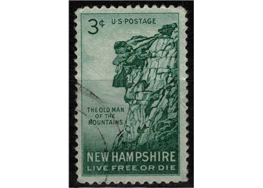 USA 1955 Old Man of the Mountains us