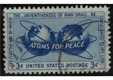 USA 1955 Promotion of the atom as a symbol of peace