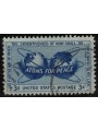 USA 1955 Promozione dell'atomo a simbolo di pace us