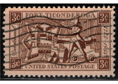 USA 1955 Forte Ticonderoga us