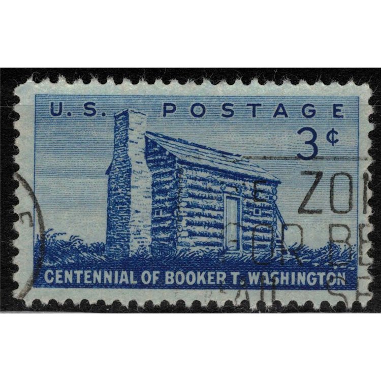 USA 1956 Booker Taliaferro Washington us