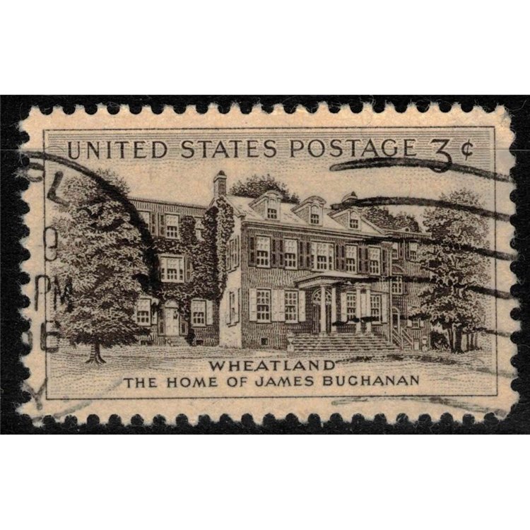 USA 1956 Casa del Presidente James Buchanan us