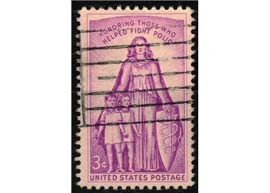 USA 1957 Lotta contro la poliomelite us