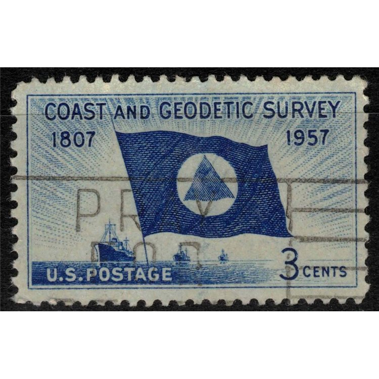 USA 1957 Servizio Geodetico e Costiero us