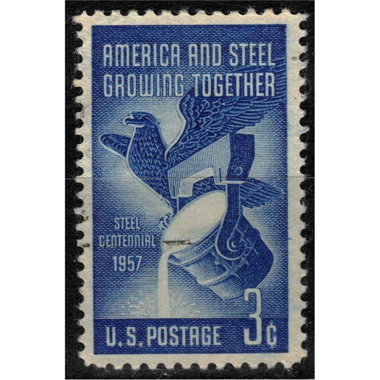 USA 1957 Industria dell'acciaio us