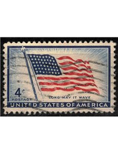 USA 1957 Bandiera nazionale (Old Glory) us
