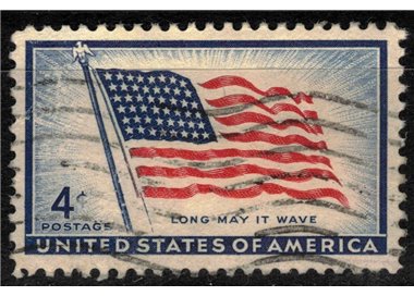 USA 1957 National Flag (Old Glory) us