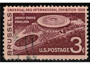 USA 1958 Esposizione Universale di Bruxelles us
