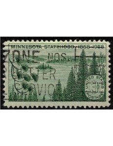 USA 1958 Ammissione del Minnesota us