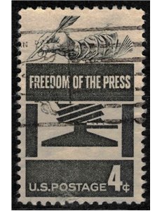 USA 1958 Freedom of the Press us